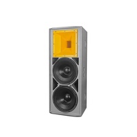 GE25 Haut-parleur professionnel double 15 pouces 1000W mieux alimenté pour équipement audio DJ
