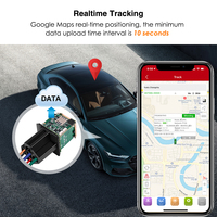 Localizador GPS 4G para Vehículos con Doble Plataforma MiCODUS MV730G, Compatible con GPS+GLONASS+BDS+GALILEO+QZSS+SBA+LBS