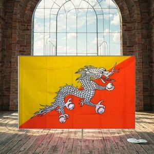 ธงมังกรสีเหลืองทองของบูร์ตาน - Product Image 3