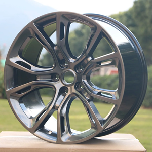 22x9 pouces pour roues de style SRT couleur noir brillant convient pour Jeep Grand Cherokee Overland Wrangler <span class=keywords><strong>Sahara</strong></span> Rubicon Commander 5x127 - Product Image 3