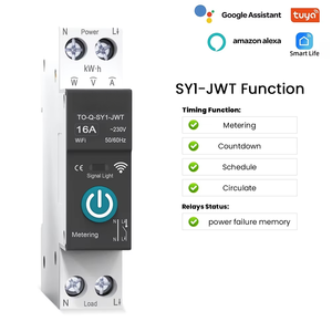 Interruptor de Circuito Inteligente Wifi 1p 63a para Riel DIN, Control Remoto Inalámbrico para Hogar Inteligente de <span class=keywords><strong>Tongo</strong></span> - Product Image 4