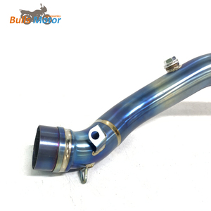 Tube d'échappement bleu en alliage de titane pour moto <span class=keywords><strong>KTM</strong></span> <span class=keywords><strong>350</strong></span> EXC-F <span class=keywords><strong>KTM</strong></span> <span class=keywords><strong>350</strong></span> XCF-W collecteur d'échappement avant <span class=keywords><strong>2017</strong></span> ~ 2019 - Product Image 5