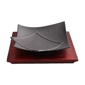 Cast Iron Teppanyaki Steak <strong>Grill</strong> Plate square Plate <strong>Grill</strong> <strong>Pan</strong> - Product Image 2