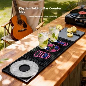 Soft Rubber <b>Bar</b> Kitchen Drain <b>Mat</b> Anti-slip Thermal Insulation Thickened Personalized PVC Cutting <b>Mat</b> - Product Image 2