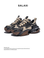 Chaussures de luxe de haute qualité à bout fermé avec fermeture à lacets, style décontracté et tendance, rehaussantes, pour toutes les saisons, idéales pour la marche