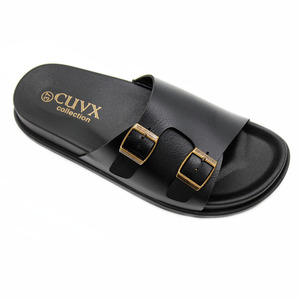 Nuevo Diseño de Verano, Tendencia de Moda, Cómodas Sandalias Abiertas para Mujer, Transpirables, para Exteriores, Retro, Duraderas, con Entresuela de PU Metálico - Product Image 2