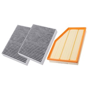 Filtre à air d'habitacle Filterman pour Série 5 530 525 520li, mise à niveau originale, double purification haute efficacité - Product Image 3