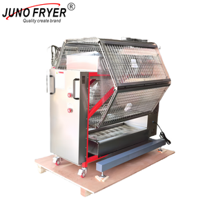 Nouveau modèle d'usine Rôtissoire à gaz au charbon de bois de poulet utilisée pour le barbecue extérieur de 48 poulets - Product Image 1