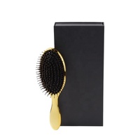 Emballage de boîte cadeau Peigne à cheveux électrolytique Coussin en plastique Brosse à cheveux pour femmes Massage du cuir chevelu ou pour cadeaux