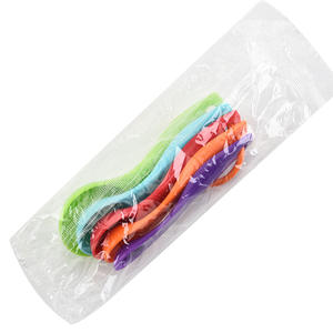 Juego de <span class=keywords><strong>5</strong></span> cucharas medidoras de plástico de colores para cocina, utensilios de cocina para hornear - Product Image 5