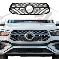 Pour GLE AMG LING Mercedes-Benz W167 PARE-CHOCS 1678850010 DIAMOND GRILLE OEM 1678859809 SPORTS CARROSSERIE KITS