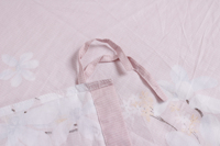 Parure de lit rose, housse de couette 100% coton, ensemble de literie avec drap