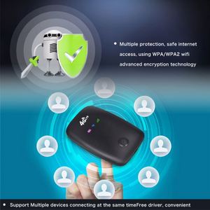Nhà Máy Giá M3 Mifis 4G LTE Di Động Không Dây Di Động Hotspot <span class=keywords><strong>Router</strong></span> 2.4Ghz 150Mbps Tường Lửa Được Xây Dựng Trong 4G/3G 1 Năm Bảo Hành - Product Image 5