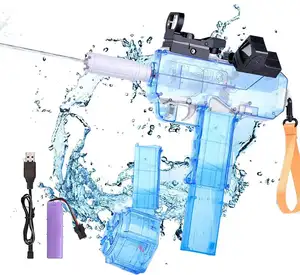 Nieuwe Elektrische Waterpistolen P Tot 33Ft Automatische Waterpistolen Voor Volwassenen, Spuiten Pistolen <span class=keywords><strong>Water</strong></span> Voor Kinderen Zomer Speelgoed - Product Image 1