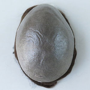 Toupee de densidad Extra ligera para <span class=keywords><strong>hombre</strong></span> 7x9 Super Thin V Loop Skin autoadhesivo Base de seda Natural Real Grey Hair Toupee para <span class=keywords><strong>hombre</strong></span> <span class=keywords><strong>corto</strong></span> - Product Image 1