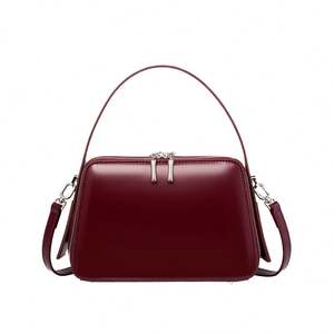 2025 New Solid Color French Stick Bag Vintage <b>One</b> Shoulder Underarm Bag Minimalist Small Square Bag - Product Image 4