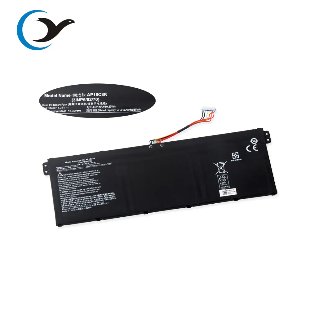Best Factory Replacement Laptop Batteries AP18C8K AP18C4K for Acer Aspire 5 A514-52 for Acer Chromebook 314 C933 Battery