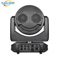 Sailwin 19X40W 4EN1 RBGW CLAY PARK LED Cabeza Móvil Bee Eye Light K20 Iluminación de Escenario para DJ con Control de Píxeles Circulares y Estuche de Transporte