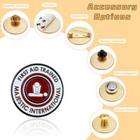 Broche personnalisée en émail pour entreprise, logo OEM, récompense anniversaire, badge métallique, reconnaissance de la qualification du personnel, cadeau d'entreprise