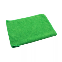 Serviette de nettoyage domestique multi-usages en microfibre à rayures Technique tricotée pour le nettoyage des sols