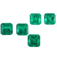 Émeraude colombienne hydrothermale de laboratoire avec inclusions, pierre précieuse en vrac pour la fabrication de bijoux, taille Asscher 11*11mm, haute qualité, directement de l'usine