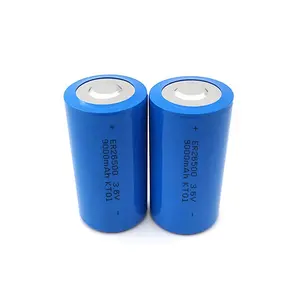リチウム一次電池セルer26500er26500 er26500m 6500mah 3.6vバッテリーer265009000 mah