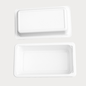 Barquette CPET à un compartiment de 1000 ml |   -40 ℃   ~ +220 ℃   Compatible avec les fours à double four | - Product Image 4