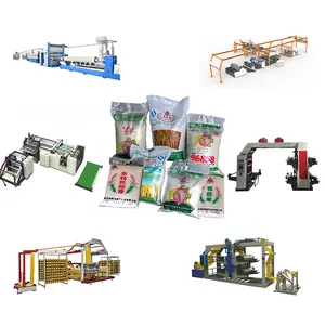 PP woven bag making machine line heavy duty bag making machinery