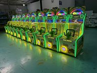 Machine de simulation de tir de jeu vidéo miniature à monnayeur pour enfants, en fer et plastique, 1 joueur, 110V/220V, Funpark
