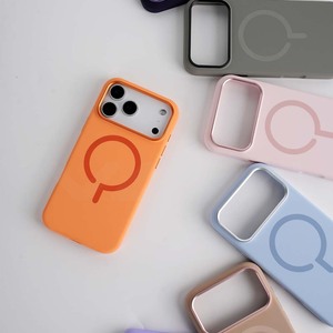 เคสโทรศัพท์ซิลิโคนเหลวแบบแม่เหล็กพร้อมกรอบเลนส์สำหรับ iPhone 11 12 13 14 15 16 17 Pro Max ขายส่ง - Product Image 4