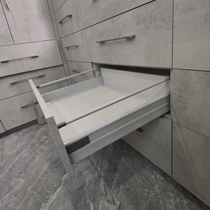 Correderas de Acero Modernas con Cierre Suave 135 Resistentes a la Corrosión, Probadas con Salitre, de Larga Duración para Muebles de Cocina y Baño - Product Image 1
