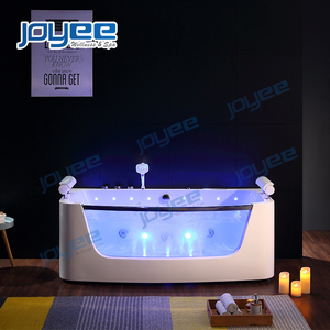 JOYEE <span class=keywords><strong>1</strong></span> 2 persona interior spa jacuzzi función bañera con LED zócalo bañera para cuarto <span class=keywords><strong>de</strong></span> baño <span class=keywords><strong>de</strong></span> uso en el hogar - Product Image 3