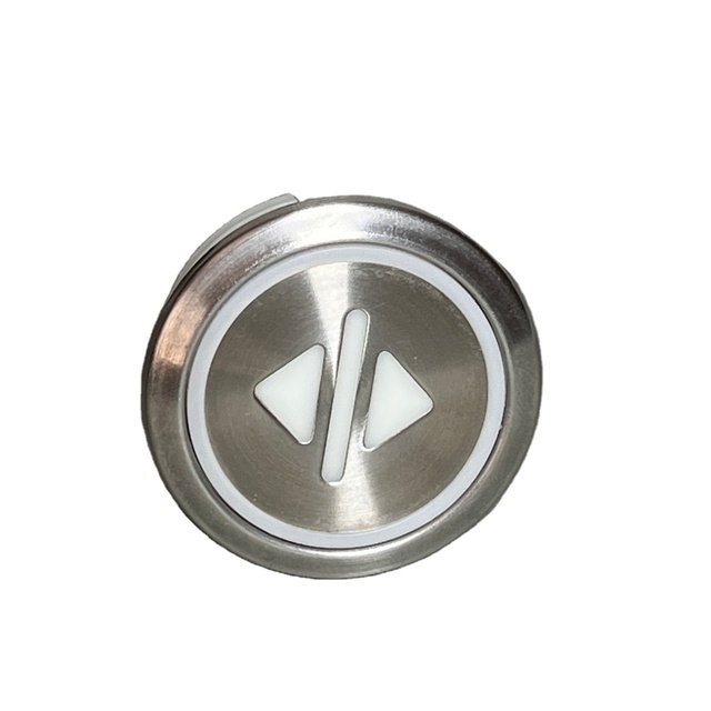 Elevator Touch Button with Braille Stainless Steel 32.2mm Size for Hotels & Hospitals