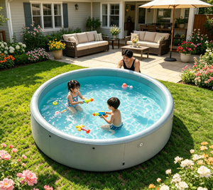 <span class=keywords><strong>Piscine</strong></span> gonflable pour <span class=keywords><strong>balcon</strong></span>, <span class=keywords><strong>petite</strong></span> <span class=keywords><strong>piscine</strong></span> rectangulaire en PVC à structure Drop Stitch pour la maison, l'appartement, les jeux aquatiques quotidiens - Product Image 1