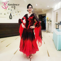 B-24108 personnalisé nouvelle robe de danse de salon standard international robes de danse de salon en soie perlée de haute qualité à vendre