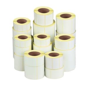 Etiqueta Térmica Directa Personalizada de 58x60, 58x40, 4'' x 6'', Etiqueta Autoadhesiva de Papel en Blanco o Impresa, Etiqueta Blanca para Código de Barras y Báscula - Product Image 1