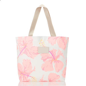 Çevre dostu kadınlar Hawaiian çiçek Aloha stilleri <span class=keywords><strong>Tyvek</strong></span> plaj çantası özel baskı ile hafif su geçirmez <span class=keywords><strong>Tyvek</strong></span> Tote çanta - Product Image 2