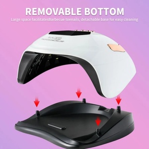 Lampe UV 9W de haute qualité pour le durcissement du vernis à ongles en gel, avec détection de mouvement, outil de manucure et pédicure pour salon, séchoir à ongles LED portable SUN S12 - Product Image 5