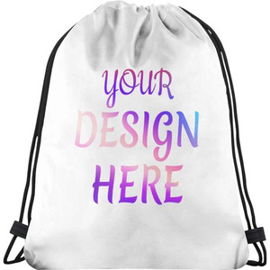 Sac à dos à cordon de serrage en gros avec logo, sac de sport unisexe, sac de gym, sacs imprimés, sac à dos à cordon de serrage personnalisé en polyester <span class=keywords><strong>pas</strong></span> <span class=keywords><strong>cher</strong></span> - Product Image 3