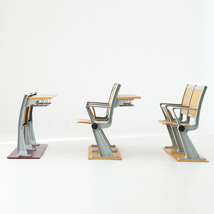 Starlight Aluminum Alloy <b>Step</b> Chair 004 New With <b>Handrails</b> For Schools And Stadiums - Product Image 1