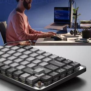 Clavier mécanique de bureau <span class=keywords><strong>Mini</strong></span> 84 sans fil, connexion multi-appareils, intelligent, <span class=keywords><strong>Mx</strong></span> Mechanical <span class=keywords><strong>Mini</strong></span> 87 <span class=keywords><strong>Mx</strong></span> - Product Image 2