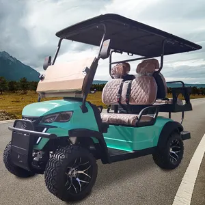 CE onaylı sokak yasal kulübü araba ucuz evrim elektrikli 48V Golf arabası piller Golf arabası s satılık off road golf arabası