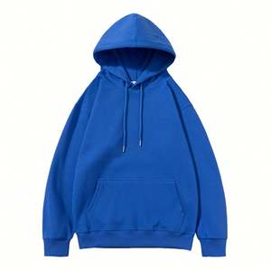 H5573 Hoodies Manufacturer Wholesale Custom Twill 350 Gsm Cotton Blends <b>Drop</b> Shoulder Hoodies Blank Hoodies - Product Image 6