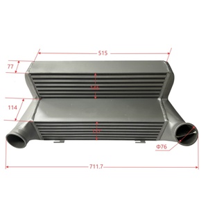 Bộ làm mát khí nạp bằng nhôm nguyên khối 7.5 inch cho BMW N54 N55 135i 335i Z4 1M E82 E90 E92 2007-2013 - Product Image 6