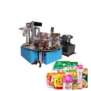 spout pouch paper bag making machine paper bag machine price black speed bonada guangzhou sticker pet glue ton