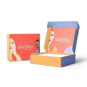 नालीदार कागज परिधान अंडरवियर मेलिंग बॉक्स कस्टम लोगो मुद्रित कपड़े कॉस्मेटिक पैकेजिंग मेलर बॉक्स