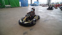 Kart électrique professionnel à quatre roues pour adultes avec transmission par chaîne et freins à disque - Kart de course tout-terrain 4x4 pour les sports