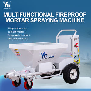 Máquina de Pulverización de <span class=keywords><strong>Mortero</strong></span> Cementoso Ignífugo, Anti-fisuras, para Revestimiento y Yeso, Precio de Fábrica - Product Image 4