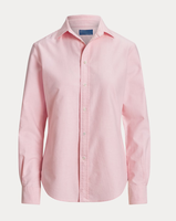Chemise Oxford décontractée pour femme, coupe ajustée, manches longues, col pointu, respirante, tricotée, unie, boutonnée, printemps, été, automne
