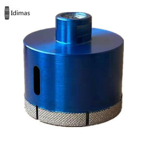 Cao cấp 6mm ~ 140mm khoan chân không brazed bê tông khô Kim Cương lõi khoan bit idimas db1003 cho máy mài góc sử dụng sàn đá granite - Product Image 3